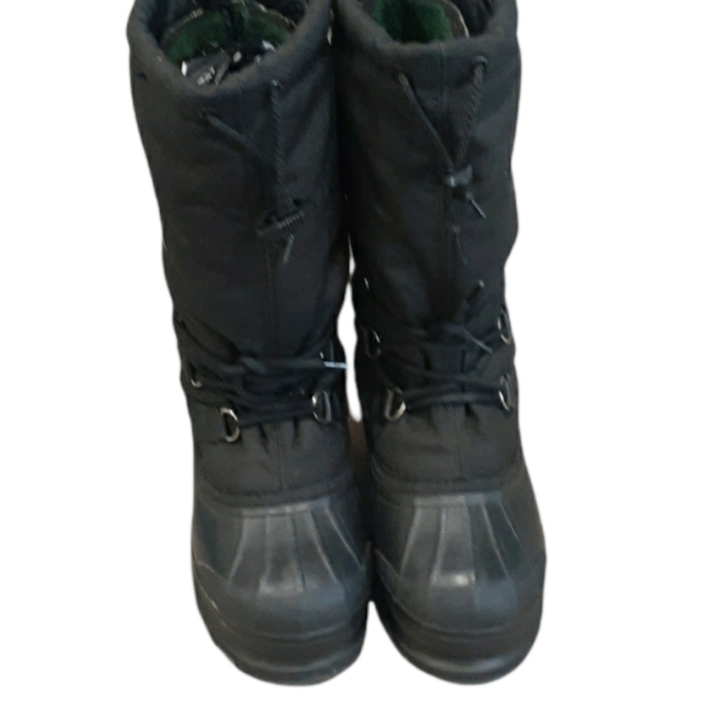 Sorel Kaufman woman's black snow boots size 7 - Picture 1 of 16